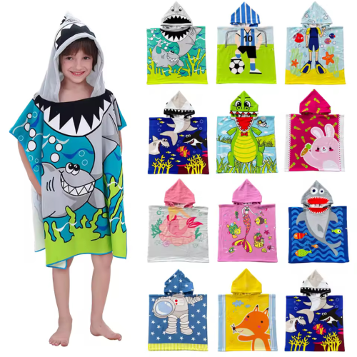 Sunny Squad Hooded Beach Towel Cloak™